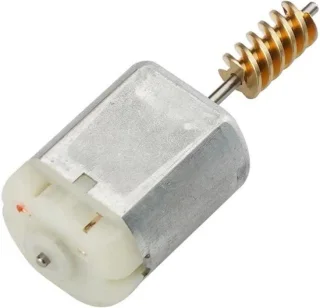 Autodeur slot motor 12v zilverkleurig