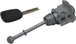 Autodeurslot actuator links voor