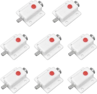 Automatische deursloten - 8 stuks - Wit