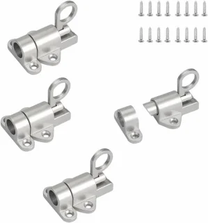 Automatische deursluiting met veer en schroef, 4 stuks