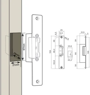 Avidsen 102270 Deuropener