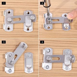 De Barn Door Swing Lock for Sliding Doors & Cabinets in één oogopslag