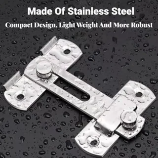Barn Door Swing Lock for Sliding Doors & Cabinets