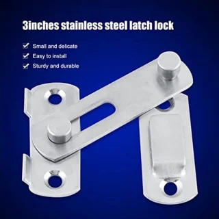 Barn Door Swing Lock for Sliding Doors & Cabinets