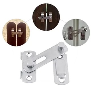 Barn Door Swing Lock for Sliding Doors & Cabinets