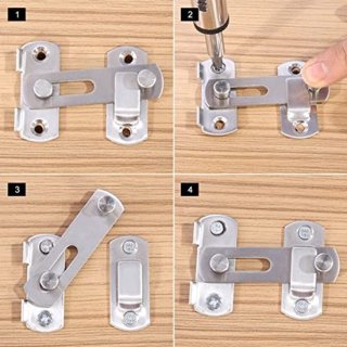 Barn Door Swing Lock for Sliding Doors & Cabinets review