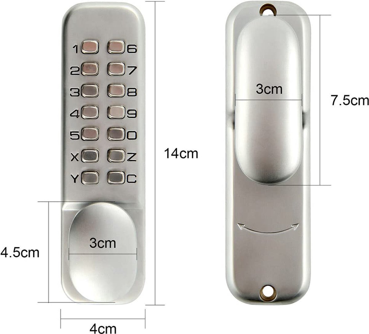 Beroli Retoo mechanisch codeslot keyless