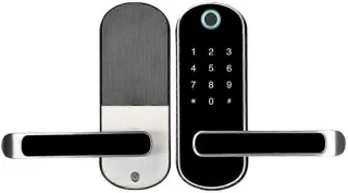 Biometrisch deurslot - zilver