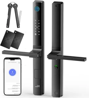 Biometrisch deurslot zwart
