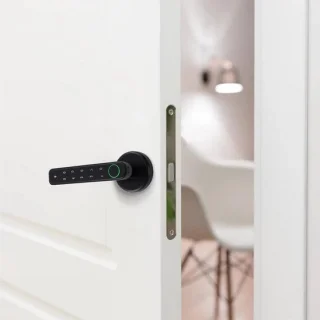 Biometrisch Slim Deurslot - Zwart