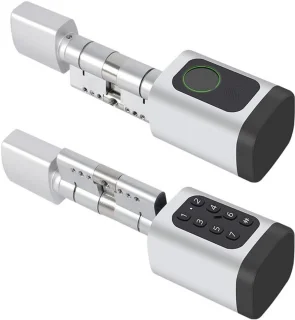 Bluetooth Slim deurslot 45-90mm - Elektronisch cilinderslot