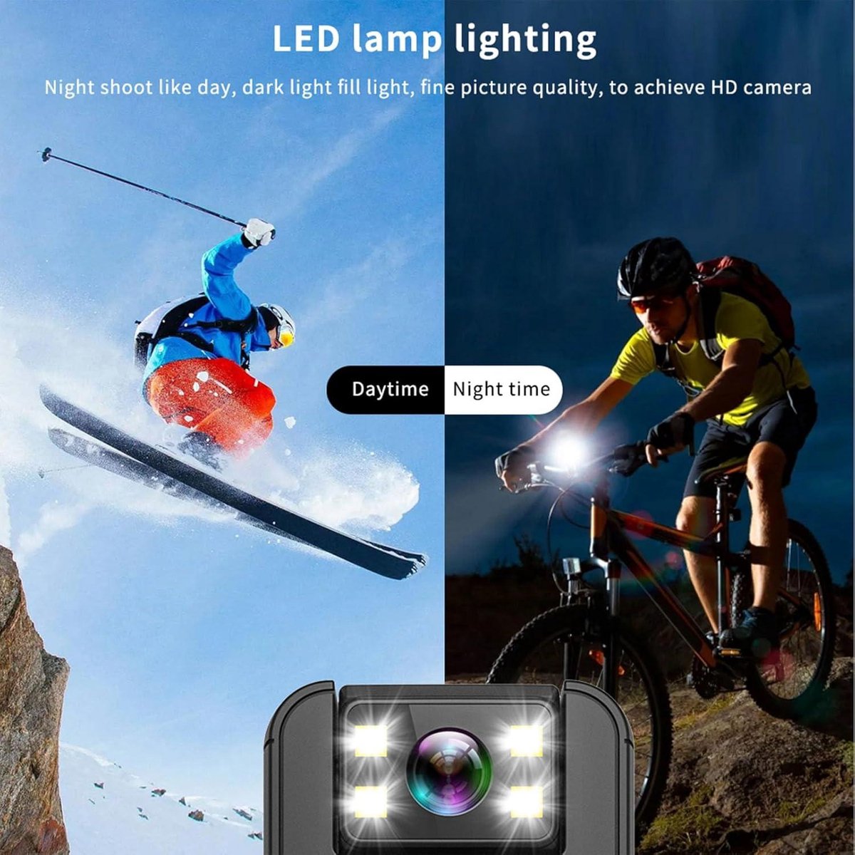 Bodycamera Persoonlijke Camcorder 1080P HD met Magnetische Clip