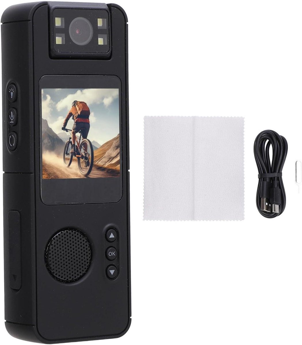 Bodycamera Persoonlijke Camcorder 1080P HD met Magnetische Clip