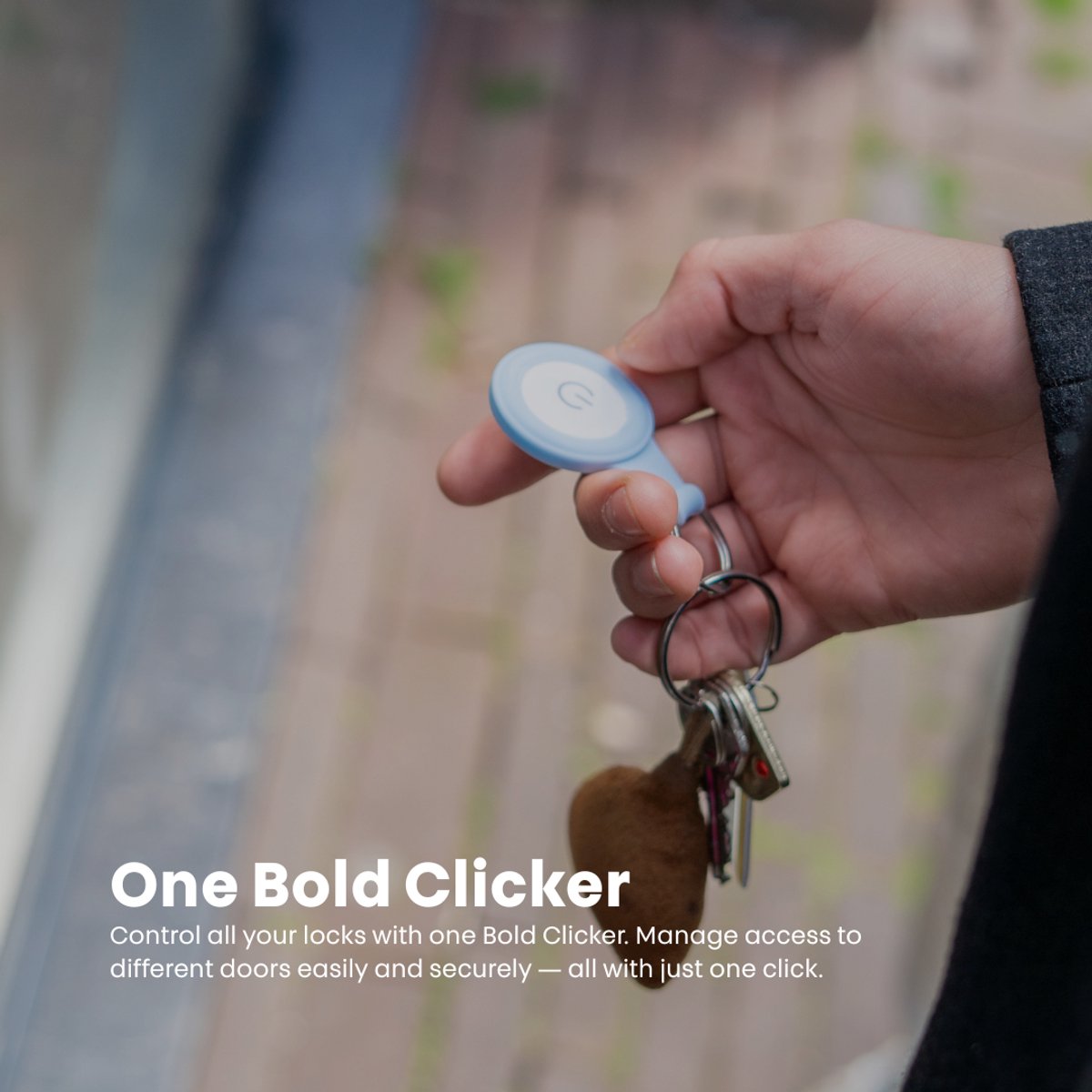 Bold Clicker Afstandsbediening voor Bold SX en Elite Smart Lock 1 stuk