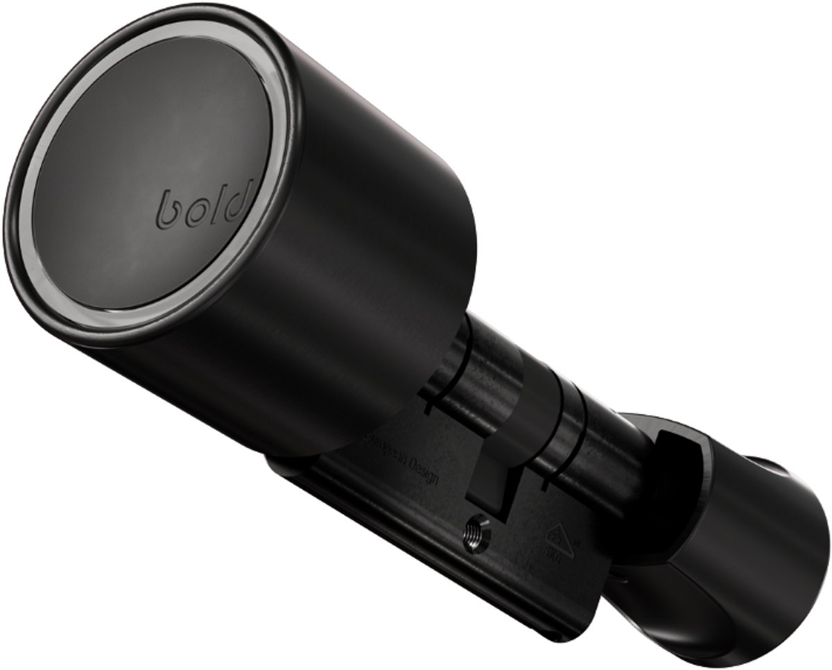 Bold Elite SX-33 Slim Deurslot RVS Zwart