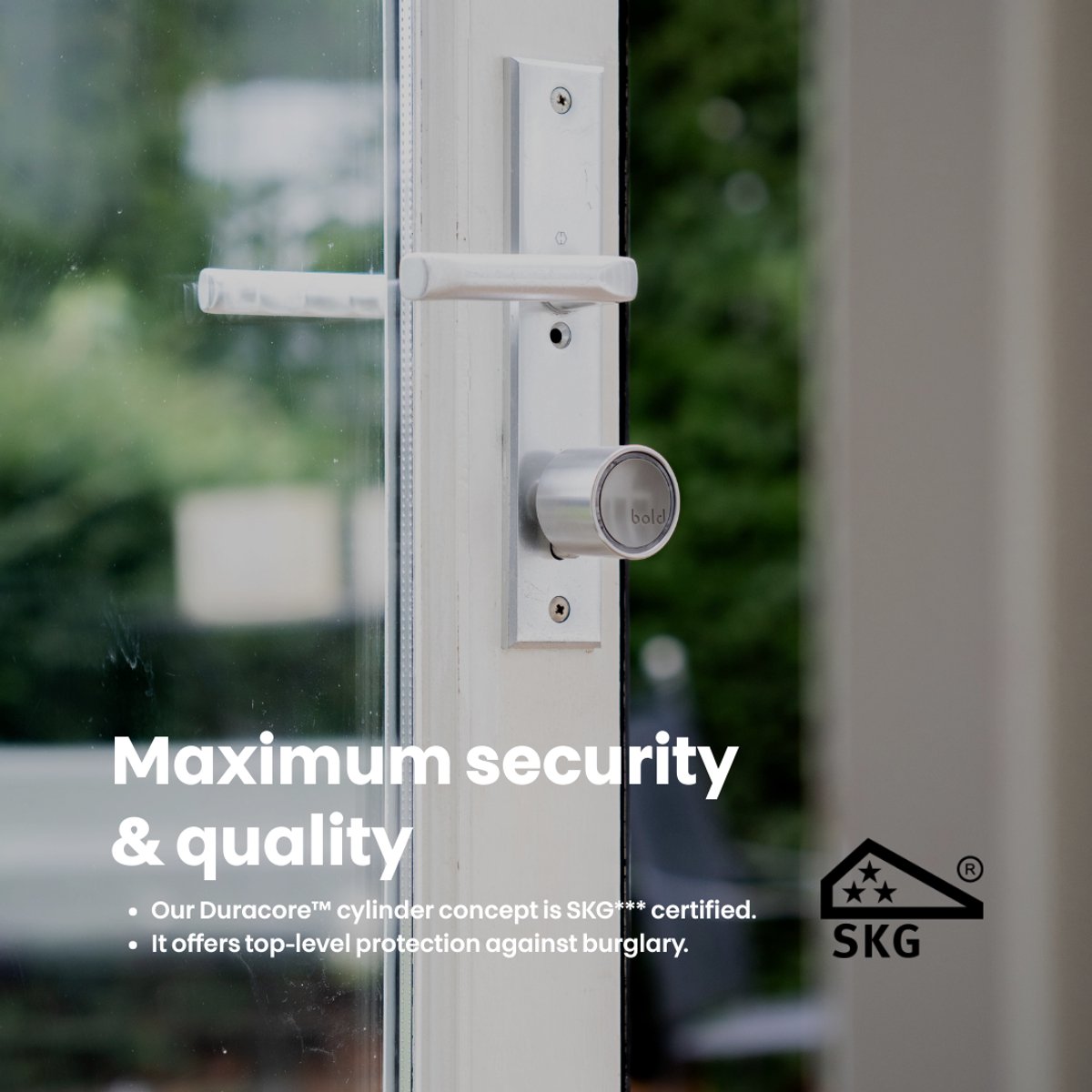 Bold Smart Lock SX-33 RVS Zilver