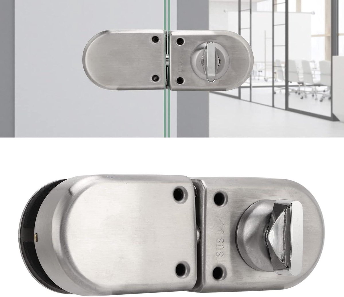 Bolt Lock Deurslot Glazen Schuifdeur Double Opening