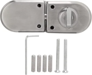Bolt Lock Deurslot Glazen Schuifdeur Double Opening