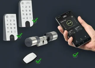 Burg-Wächter SecuENTRY Home 7602 Fingerprint Deurslot