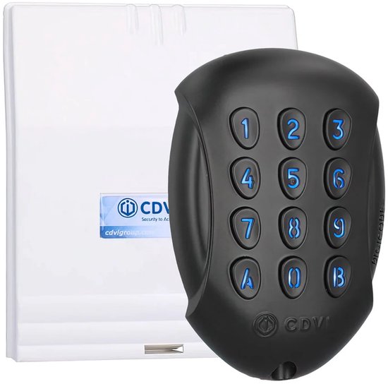 CDVI DIGICODE GALEO Bluetooth Zwart
