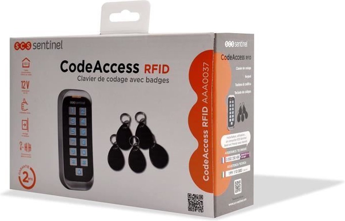 CodeAccess SCS codeertoetsenbord 12V