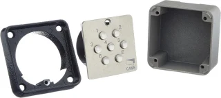 Codeslot Knopschakelaar 12-24V AC/DC
