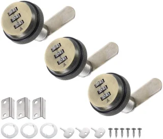 Combinatieslot - 3 stuks