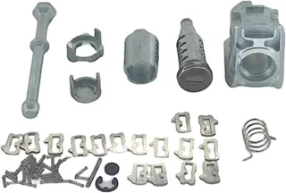 Contactslot set zwart