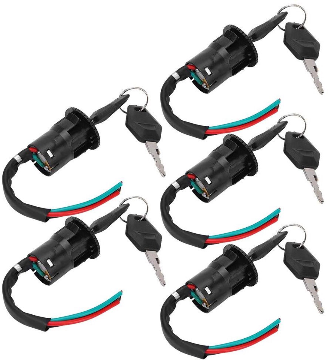 De Contactslot Startschakelaar Set 5 stuks voor E-Bike in één oogopslag
