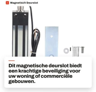 Dailygoods 280 kg magnetisch deurslot