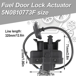 Dailygoods - brandstofklep deurslot actuator voor VW modellen