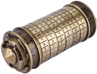 Dailygoods Cryptex 6 letters verlovingsring houder