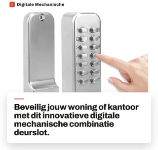 Dailygoods deurslot digitale mechanische combinatie