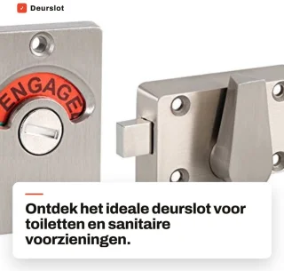 Dailygoods deurslot premium roestvrij staal