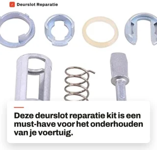 Dailygoods deurslot reparatieset voor IV 4 MK4 1997-2005 7 stuks