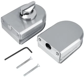 Dailygoods glazen deurslot draaiknop