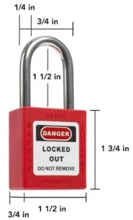 Dailygoods industriële lockout tagout kit