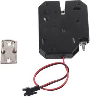 Dailygoody 12 V elektromagnetisch deurslot - zwart