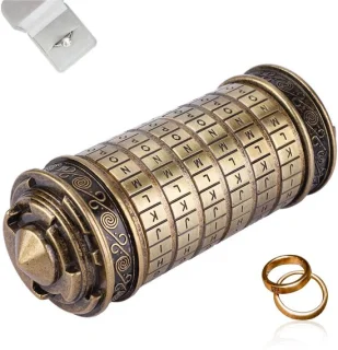 Dailygoody - Da Vinci Code Mini Cryptex Lock