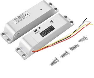 Dailygoody - DC12V Magnetisch slot (Elektrisch valdeurslot) Zilver