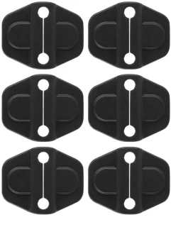 Dailygoody Deurslotcover auto - 6 stuks - Zwart - Jeep Wrangler Rubicon