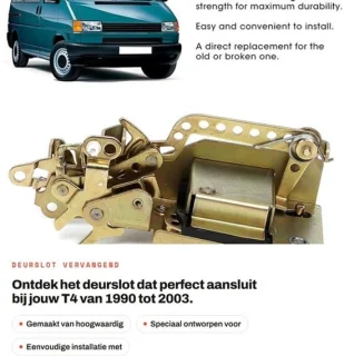 Dailygoody vervangend deurslot vergrendelingsmechanisme