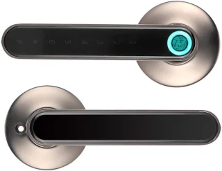 Dailygoody vingerafdruk deurklink zwart