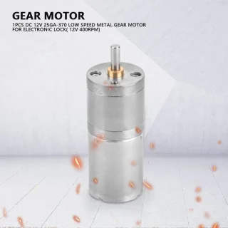 DC 12V 25 mm reductiemotor