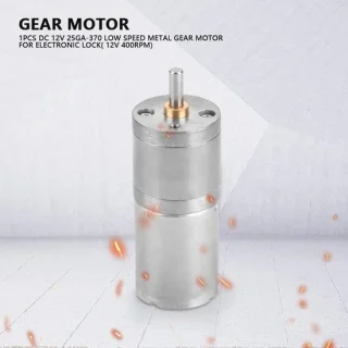 DC 12V 25 mm reductiemotor