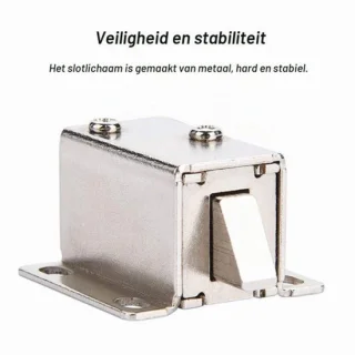 DC 6 V/12 V elektrische solenoïdeslot voor kluizen en deurkasten