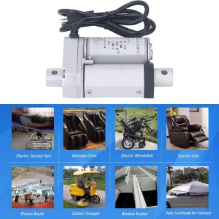 DC micro lineaire actuator 20 mm slag