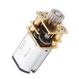 DC motor met transmissie
