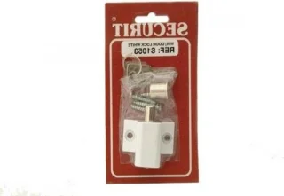 Deur- en Raamslot 14,5 cm Wit