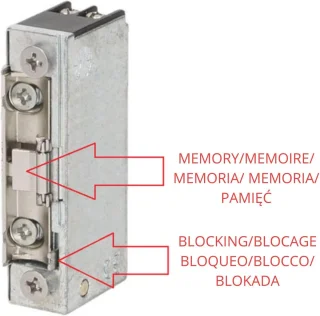 Deur Lock Symmetrisch Elektrisch Insteekslot
